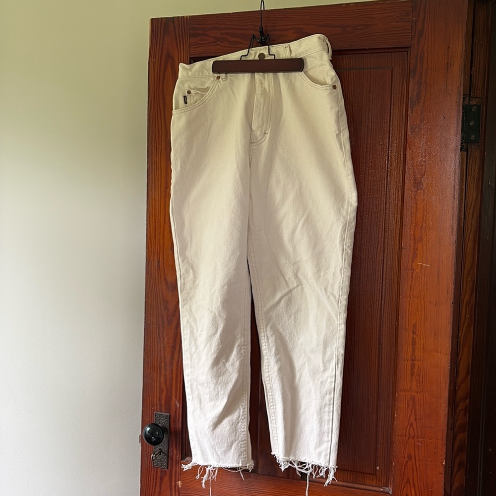 Vintage White Rider Jeans *see Measurements